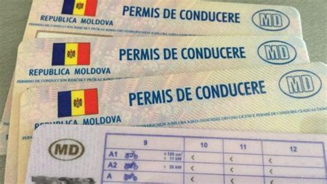 Din 29 septembrie, permisele de conducere moldovenești vor fi